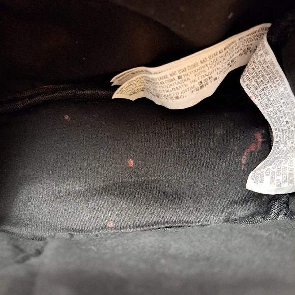 Black Crushed Velvet Mini Back Pack - Picture 5 of 8